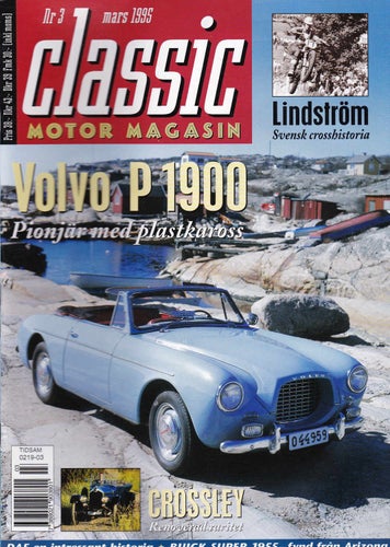 Classic 1995-3 Volvo P1900..DAF.Buick Super 1955.Ford Zephyr