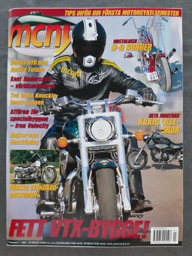 MC-Nytt 7 2002: Beta 350 Jonathan, Moto Speed VTX 2000, Aprilia RST 1000 Futura