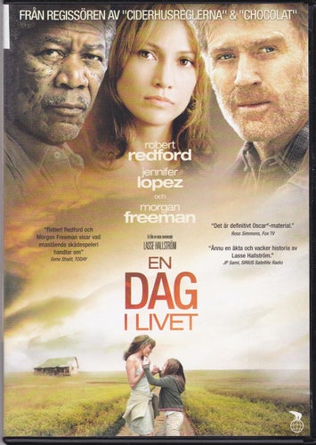 DVD / En Dag I Livet / Robert Redford, Morgan Freeman, J.Lo / Nära Nyskick