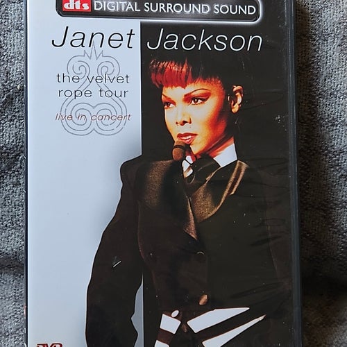 JANET JACKSON the velvet rope tour live in concert .DVD