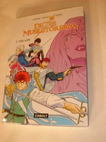 De tre musketörerna 2 Milady MANGA svenska NY OLÄST