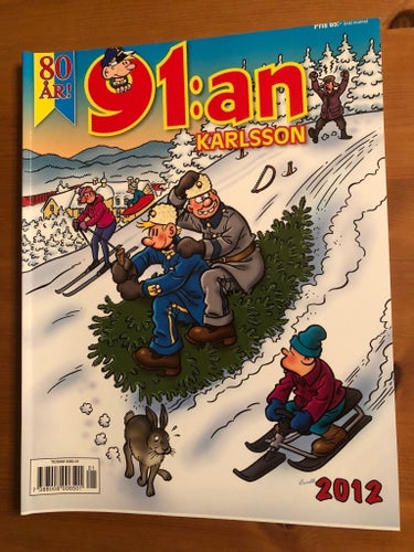 *Nyskick* 91:an Karlsson 2012 seriealbum/serietidning/julalbum/jultidning 50 sid