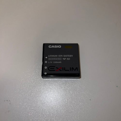 Casio NP-40 Kamerabatteri (Lithium Ion 3.7V 1300mAh) – Funktionstestad!