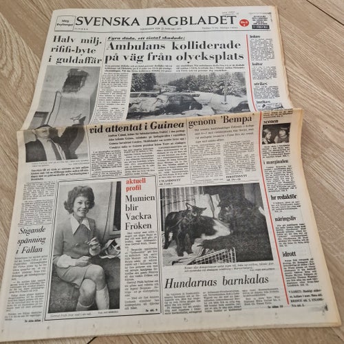 Svenska Dagbladet från 1973