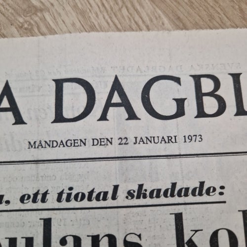 Svenska Dagbladet från 1973