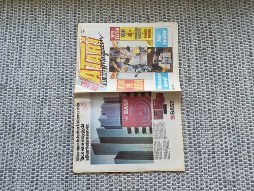 *SÄLLSYNT* Atarimagazin bilaga till Datormagazin nr 1-88