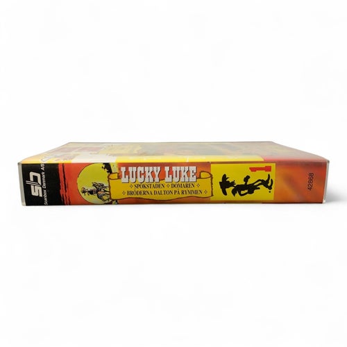 Lucky Luke Spökstaden Domaren Bröderna Dalton På Rymmen VHS Film