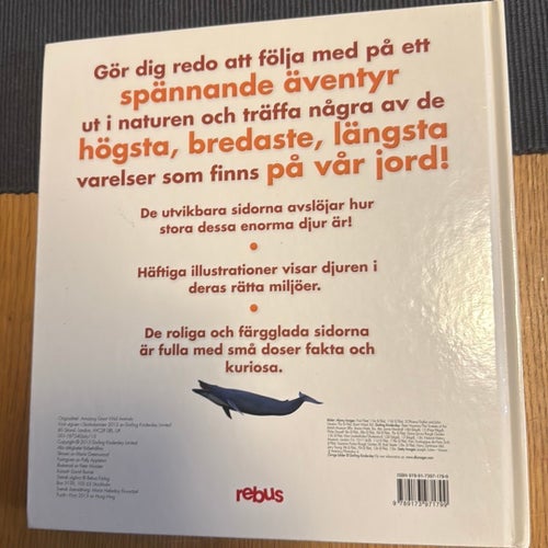 Galet stora vilda djur