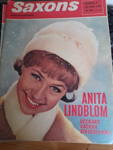Saxons Veckotidning från 1965 och 1966. 3 nummer.