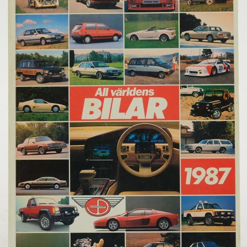 All världens bilar 1987 / redaktör: Göran Falk.