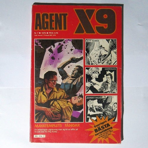 Agent X9 1975, 7. Agent Corrigan, Jeff Hawke mm