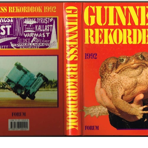 GUINNESS REKORDBOK 1992