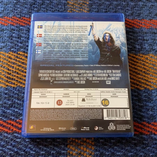 Braveheart | Blu-ray | Mel Gibson Sophie Marceau James Horner