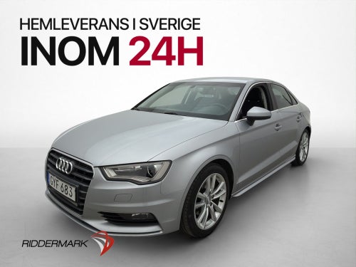Audi A3 Sedan 2.0 TDI 150hk Farthållare Ledramp Bluetooth