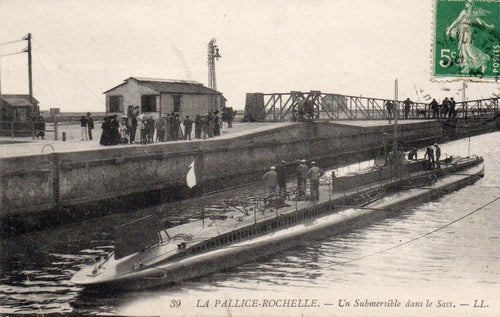 Vy över La Pallice-Rochelle tunnelbana -N°4151