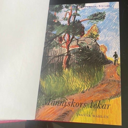 Människors lekar av Ingvar Wahlén, 1956