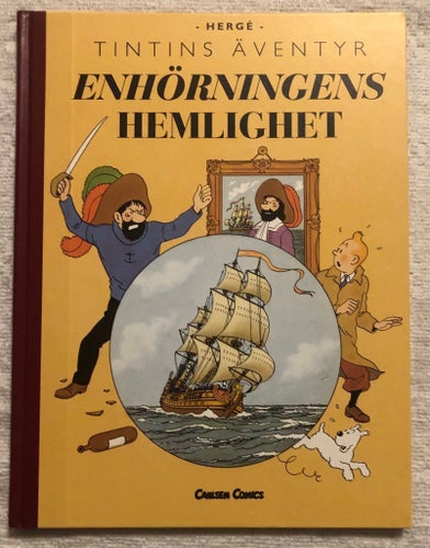 Tintins Äventyr: Enhörningens Hemlighet Inbunden 2007