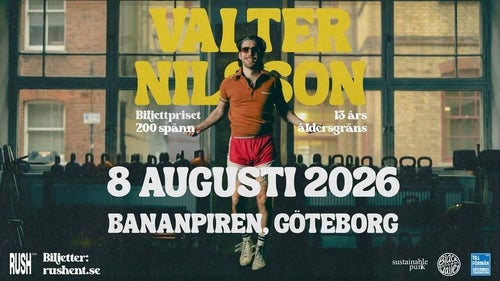 Valter Nilsson 8/8 - 1st biljett