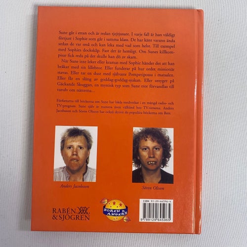 Sagan om Sune - Anders Jacobsson & Sören Olsson - inbunden barnbok