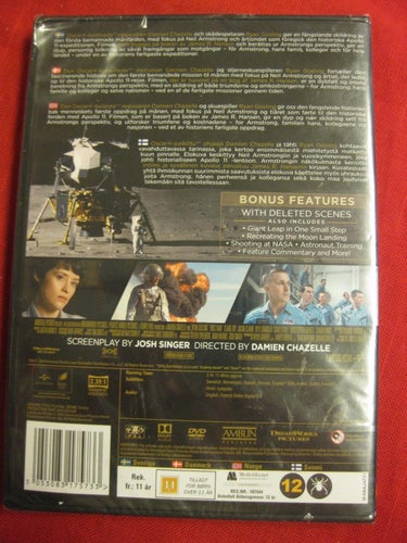 FIRST MAN - RYAN GOSLING - NY OCH INPLASTAD DVD FEB 2019