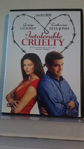 Intolerable cruelty, Dvd