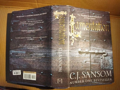 Lamentation by C. J. Sansom. Bok. Very Fine plus