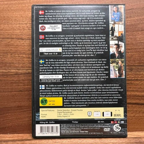 Killing Mr. Griffin DVD