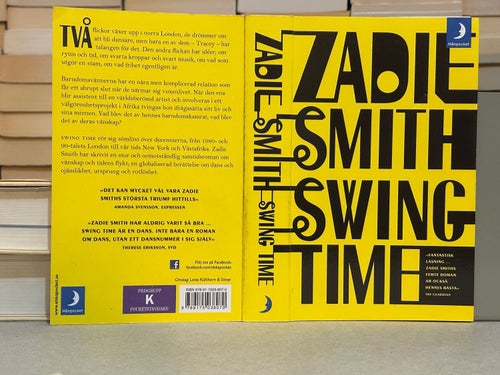 Swing Time av Zadie Smith, bok, Fine plus