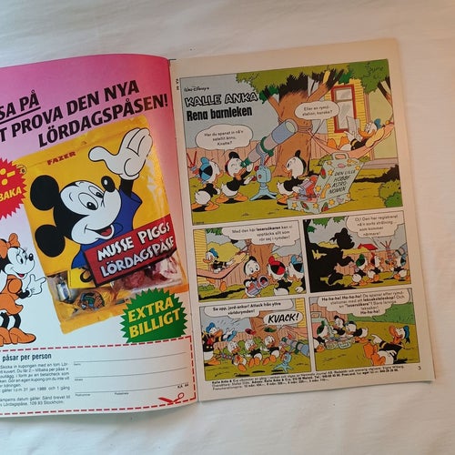 Kalle Anka & co - 1988 nr 44 - Bilaga: Poster Europe