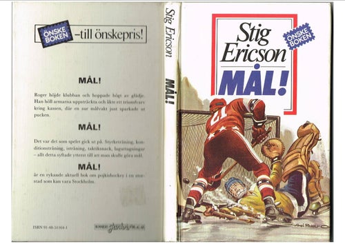 MÅL! - Stig Ericson (1985) - ishockey