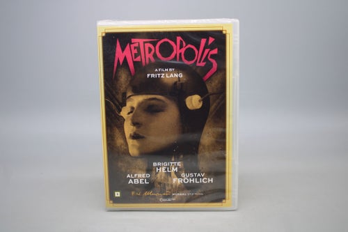 Metropolis - Fritz Lang - Svensk text - Ny Inplastad DVD