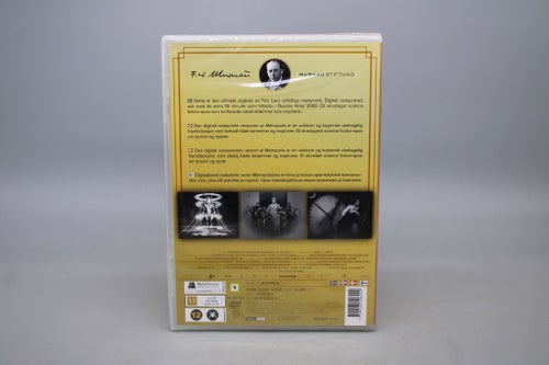 Metropolis - Fritz Lang - Svensk text - Ny Inplastad DVD