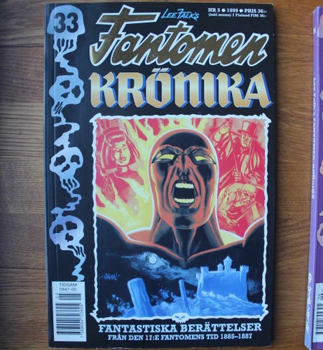 FANTOMEN KRÖNIKA 1999 NR 33