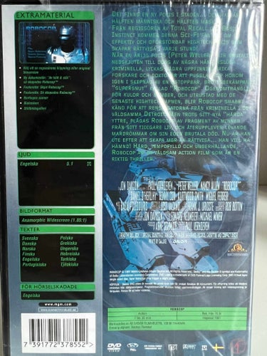 Robocop (1987) | Peter Weller | Sci-Fi Action | DVD | Ny |