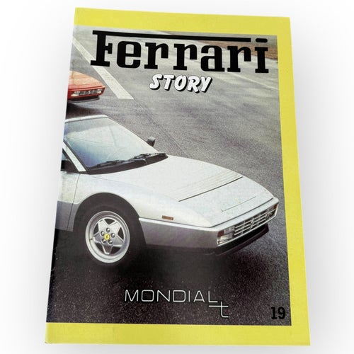 Ferrari Story Mondial T Nr 19 Bilmagasin 1989 Samlartidning Vintage Retro
