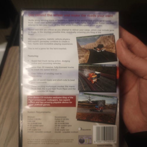 King of the Road PC CD-ROM ©2002 rare copy retro pc spel.