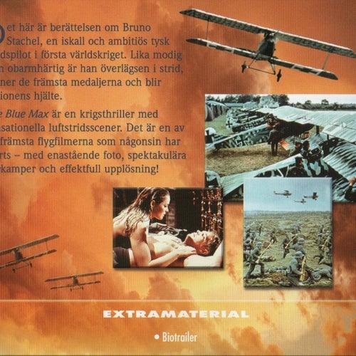 The Blue Max, dvd
