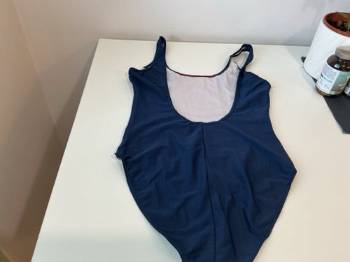 Bodyline flerfärgad baddräkt, storlek 40