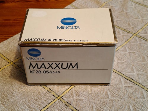 Minolta Maxxum AF 28-85 1:3.5-4.5 55mm