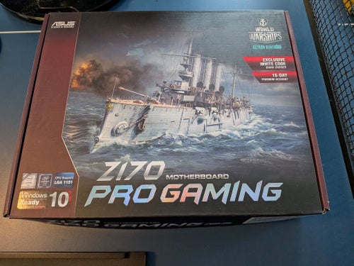 ASUS Z170 Pro Gaming + Intel i7-6700K + 16GB DDR4 (Komplett paket med kartong)