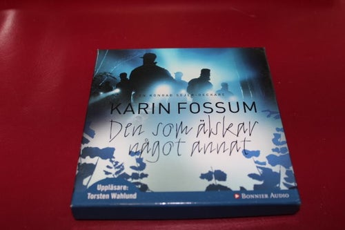 CD-bok: Den som älskar något annat - Karin Fossum