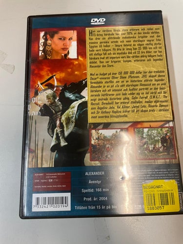 Dvd - Alexander