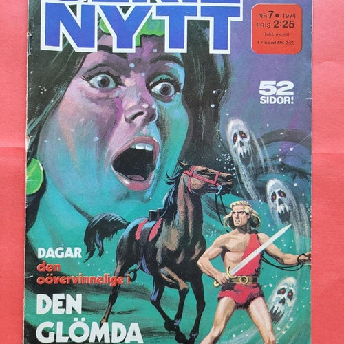 Serienytt nr 7 från 1974