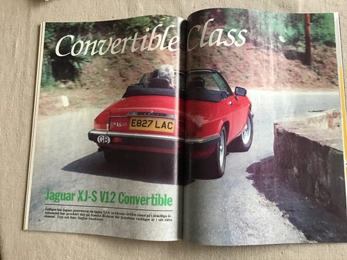 AUTOMOBIL NR 7 1988 JAGUAR XJS CAB,DE LOREAN,ALFA,ROLLS ROYCE,ASTON MARTIN