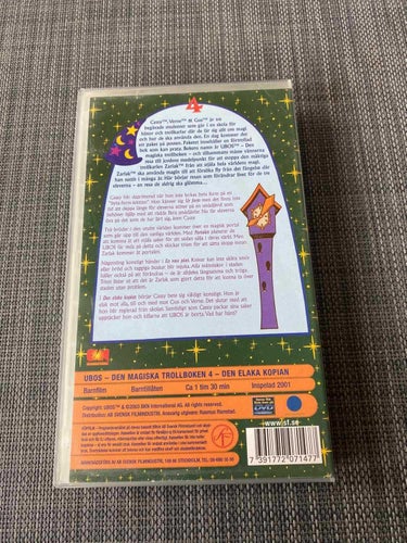 UBOS Den magiska trollboken 4 - Den elaka kopian - VHS