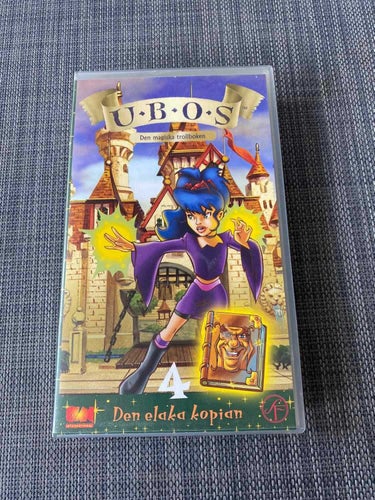 UBOS Den magiska trollboken 4 - Den elaka kopian - VHS