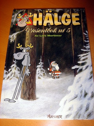 HÄLGE PRESENTBOK nr 5 !! NY OLÄST !!!