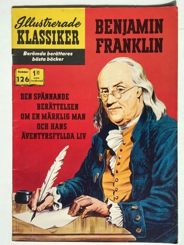 Ill Klassiker - 126. Benjamin Franklin. VG-FN