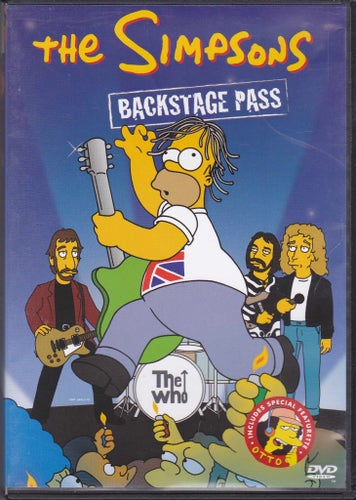 DVD / The Simpsons / Backstage Pass / Nära Nyskick