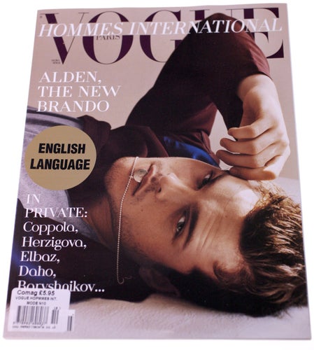 Vogue Paris Hommes International magazine-Fall/Winter 2009/2010-Alden Ehrenreich